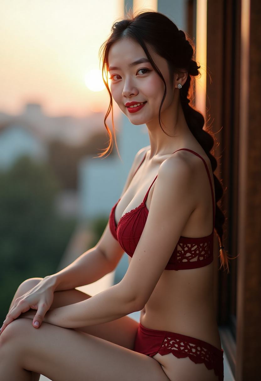 剧中老街雨夜场景